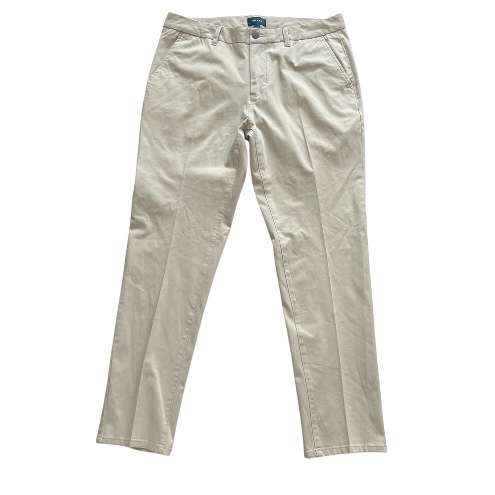 Taylrd Men's Size 36 x 32 Taylrd Fit Khaki Beige Pants Capsule‎ 96% Cotton